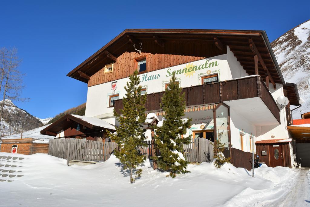 Haus Sonnenalm Apartment Sankt Sigmund im Sellrain Bagian luar foto